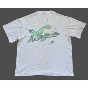 '84 Thrashed Jimmy Buffet Margaritaville f cheney Parrothead T-Shirt 2XLT Sgl-St